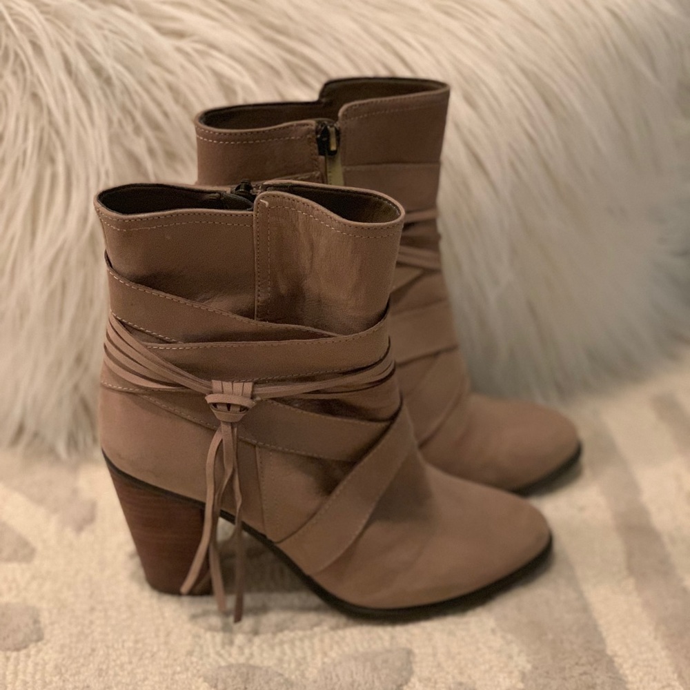 Vince Camuto Suede Low Boots